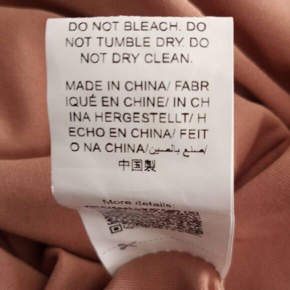 SHEIN BACK TO BASICS TAN BODYSUIT SZ.S NWT - Picture 9 of 11